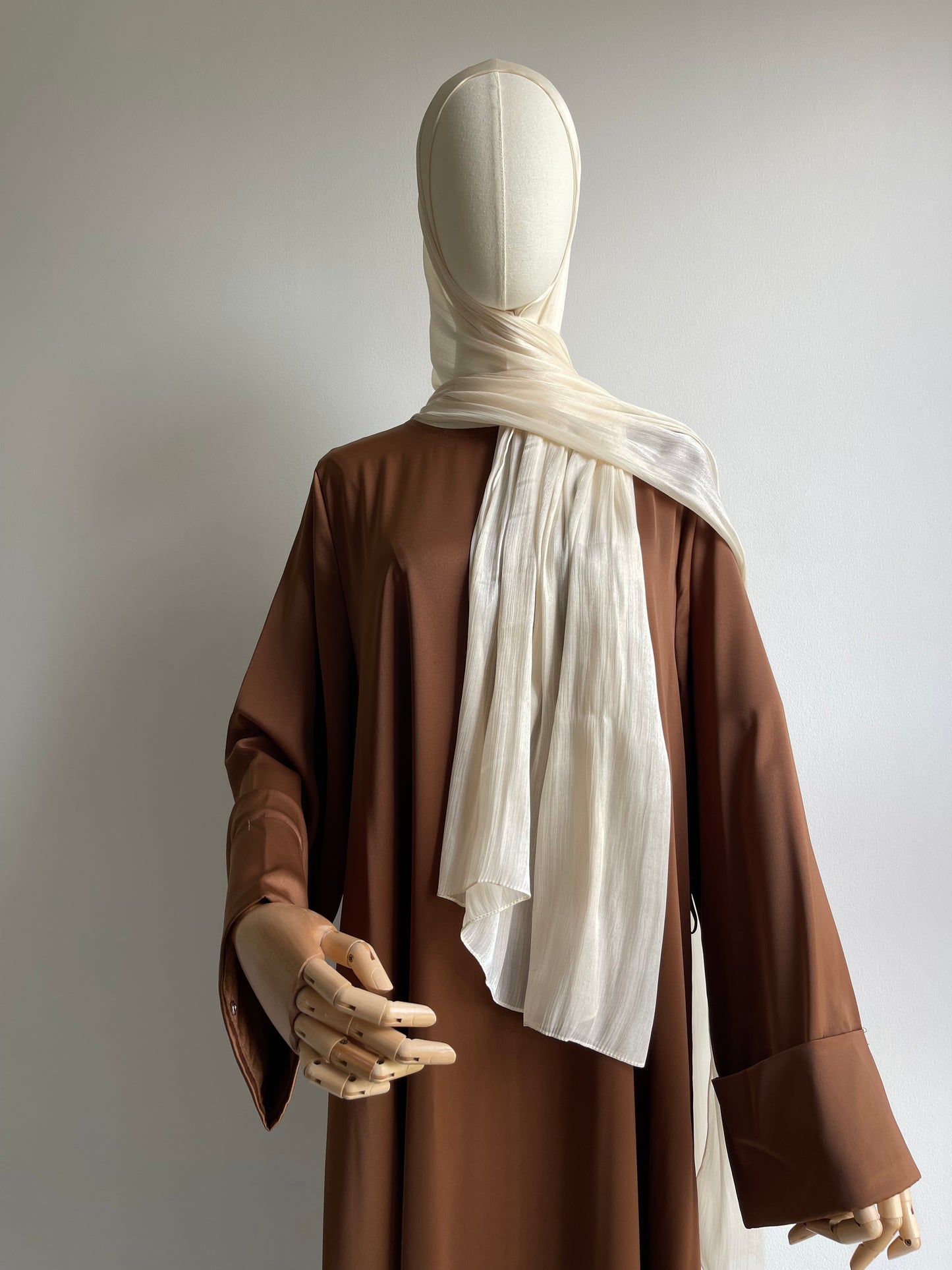 Hijab en organza classique