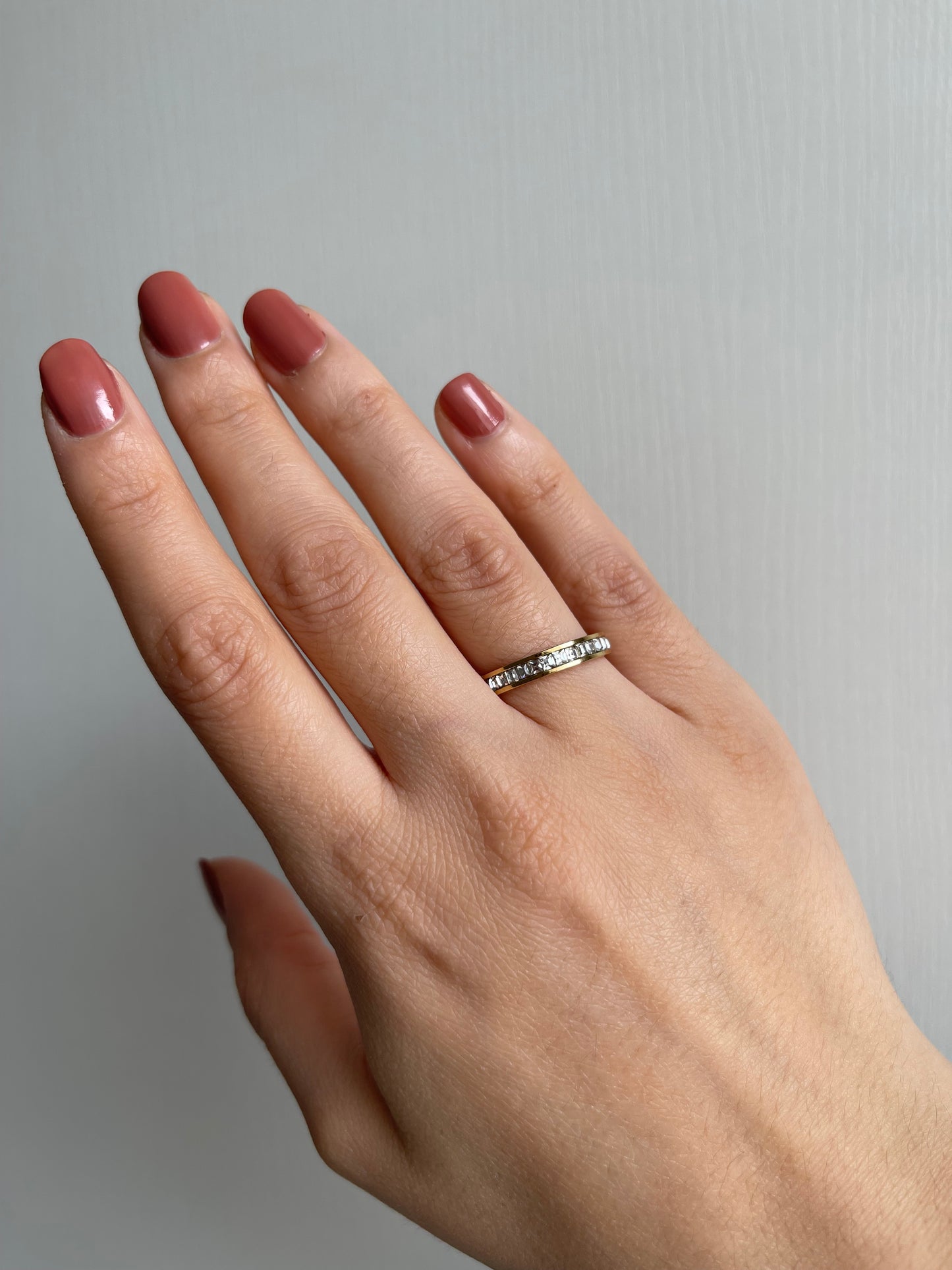 Bague acier inoxydable