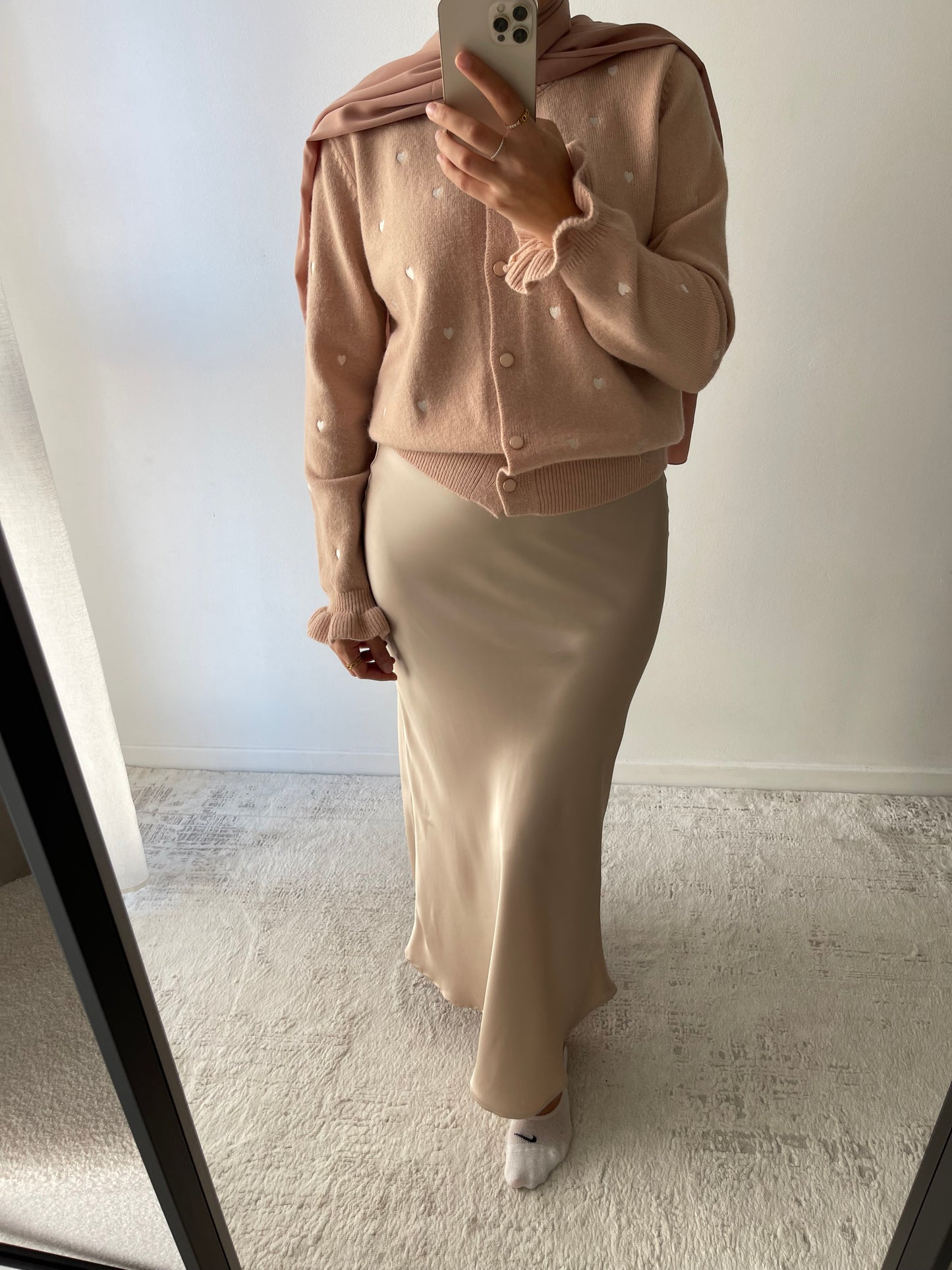 Jupe en satin