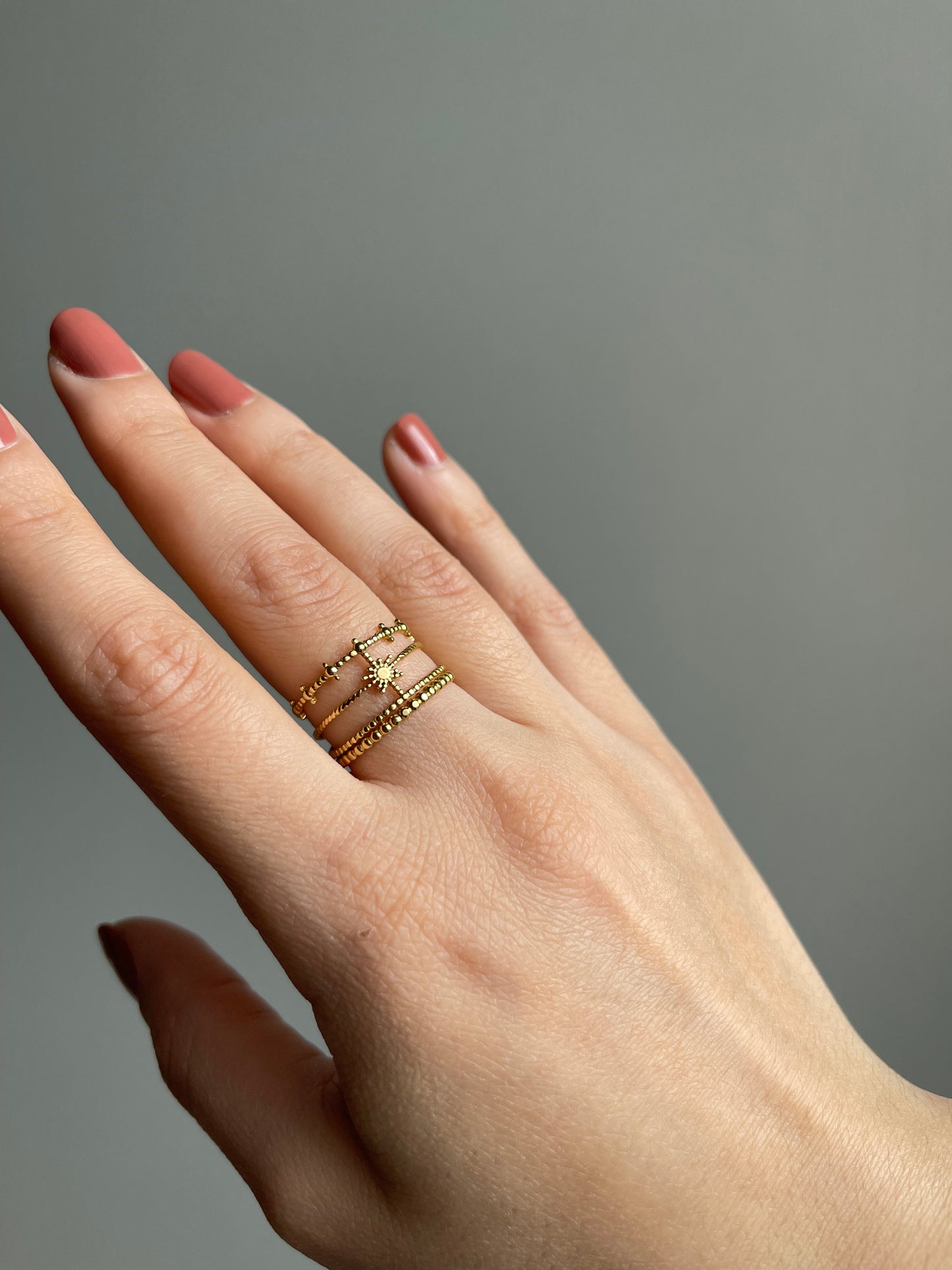 Bague en acier inoxydable