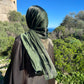 Hijab Bonnet intégré Organza