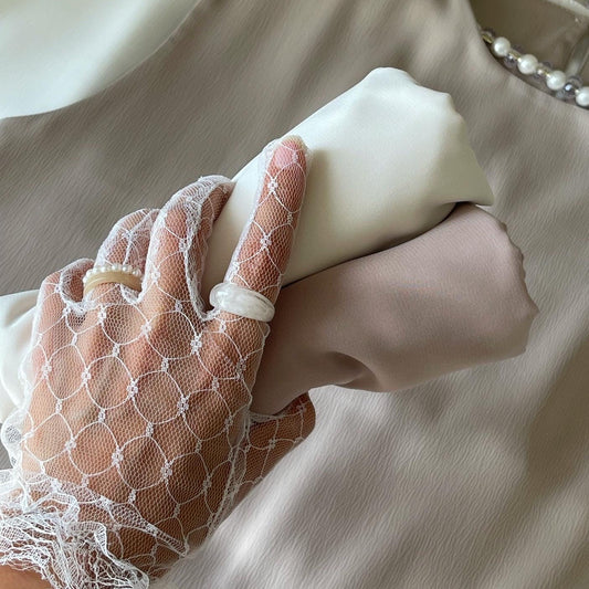 Gants dentelle
