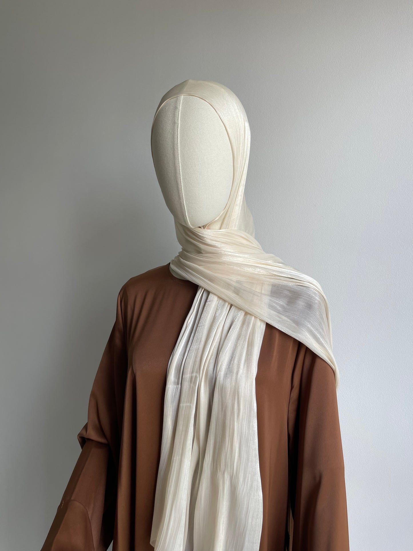 Hijab en organza classique