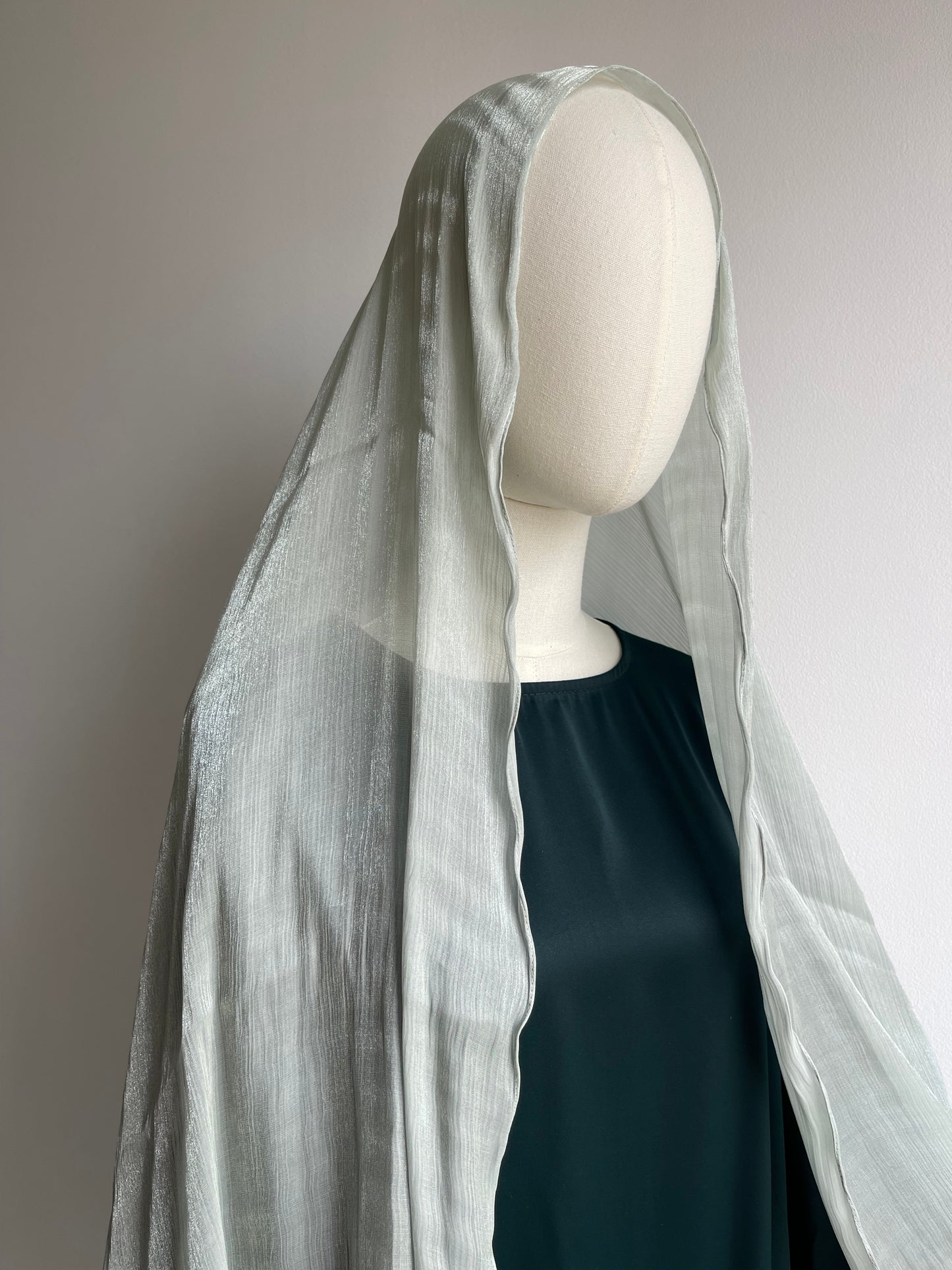 Hijab en organza classique