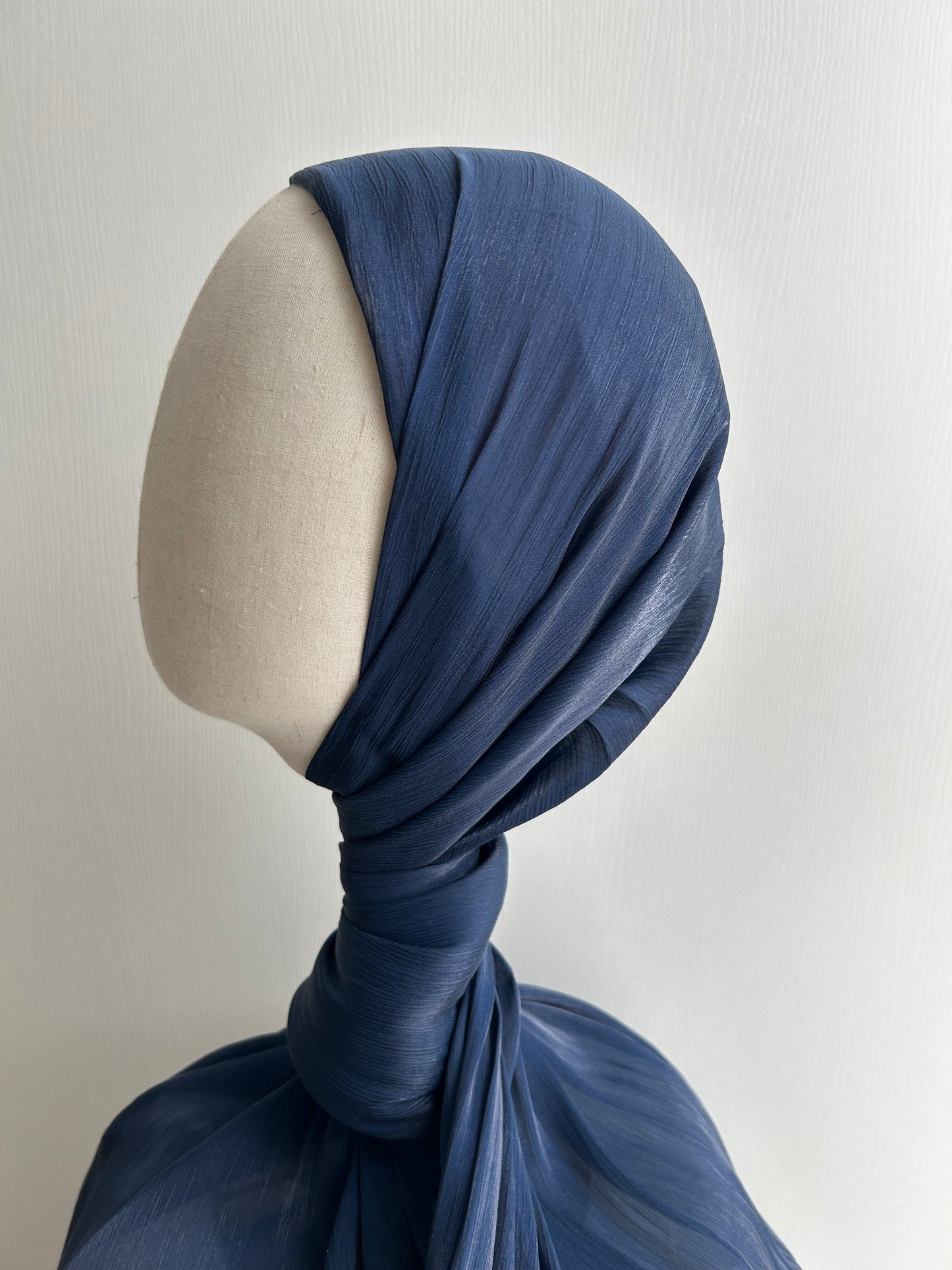 Hijab Bonnet intégré Organza
