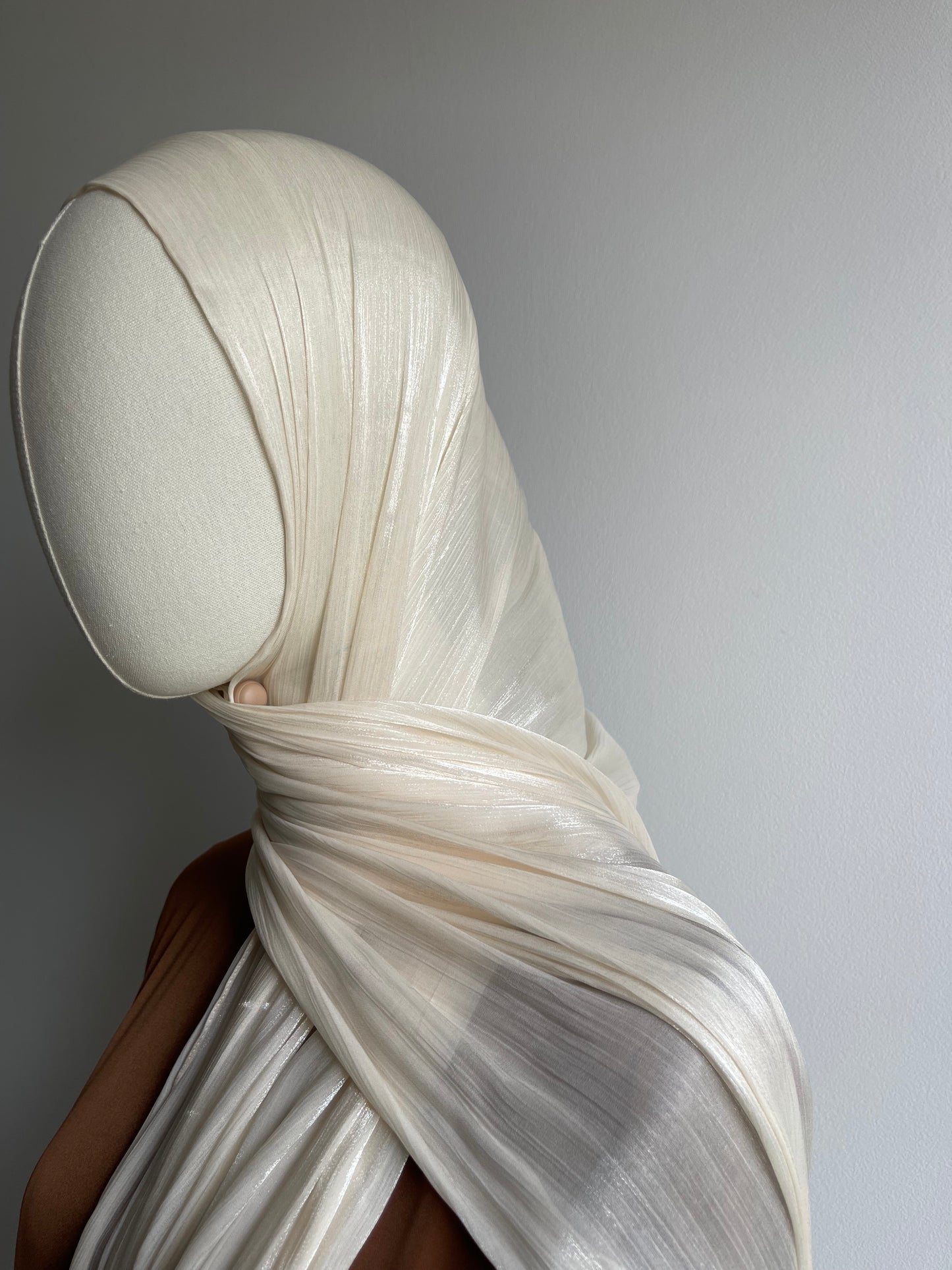 Hijab en organza classique