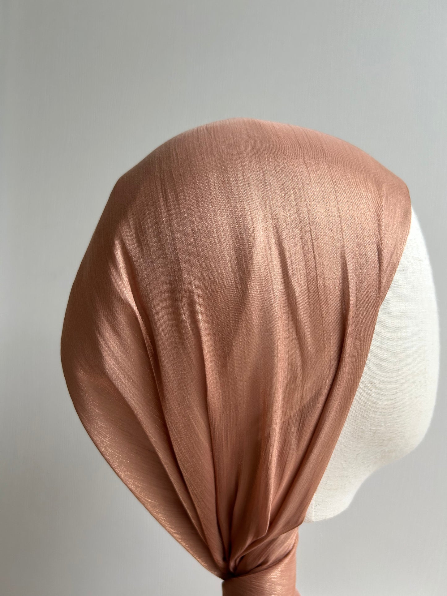 Hijab Bonnet intégré Organza
