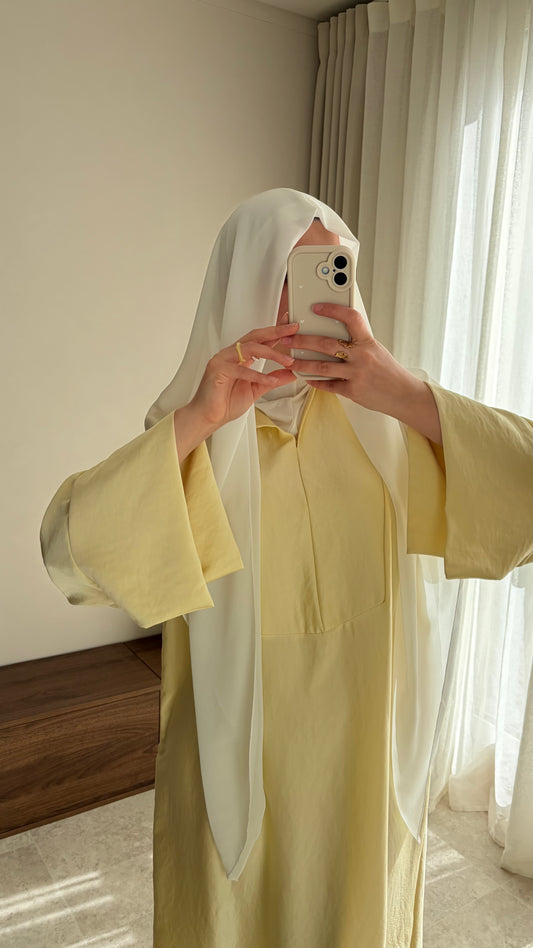 Cagoule en mousseline