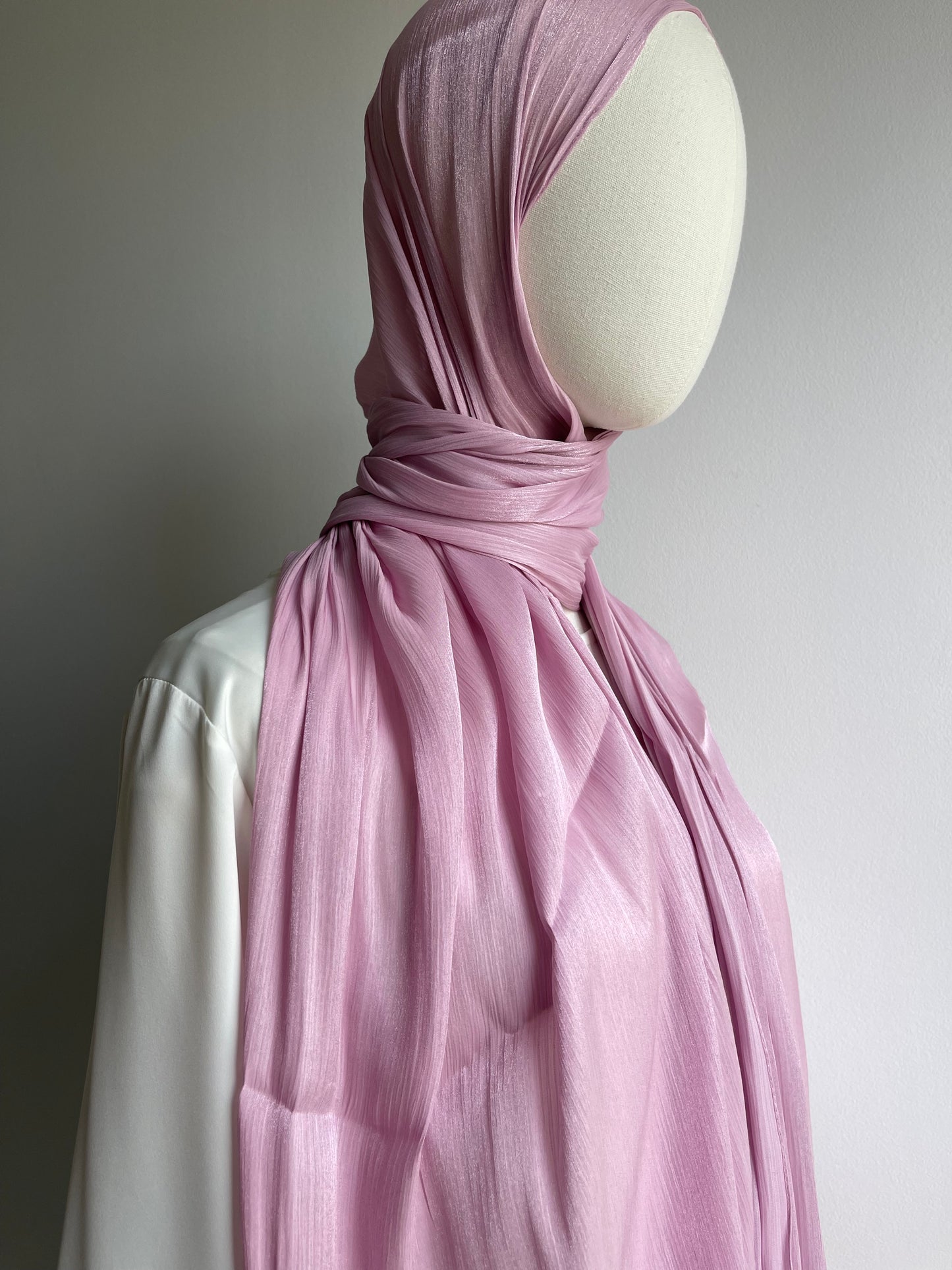 Hijab en organza classique