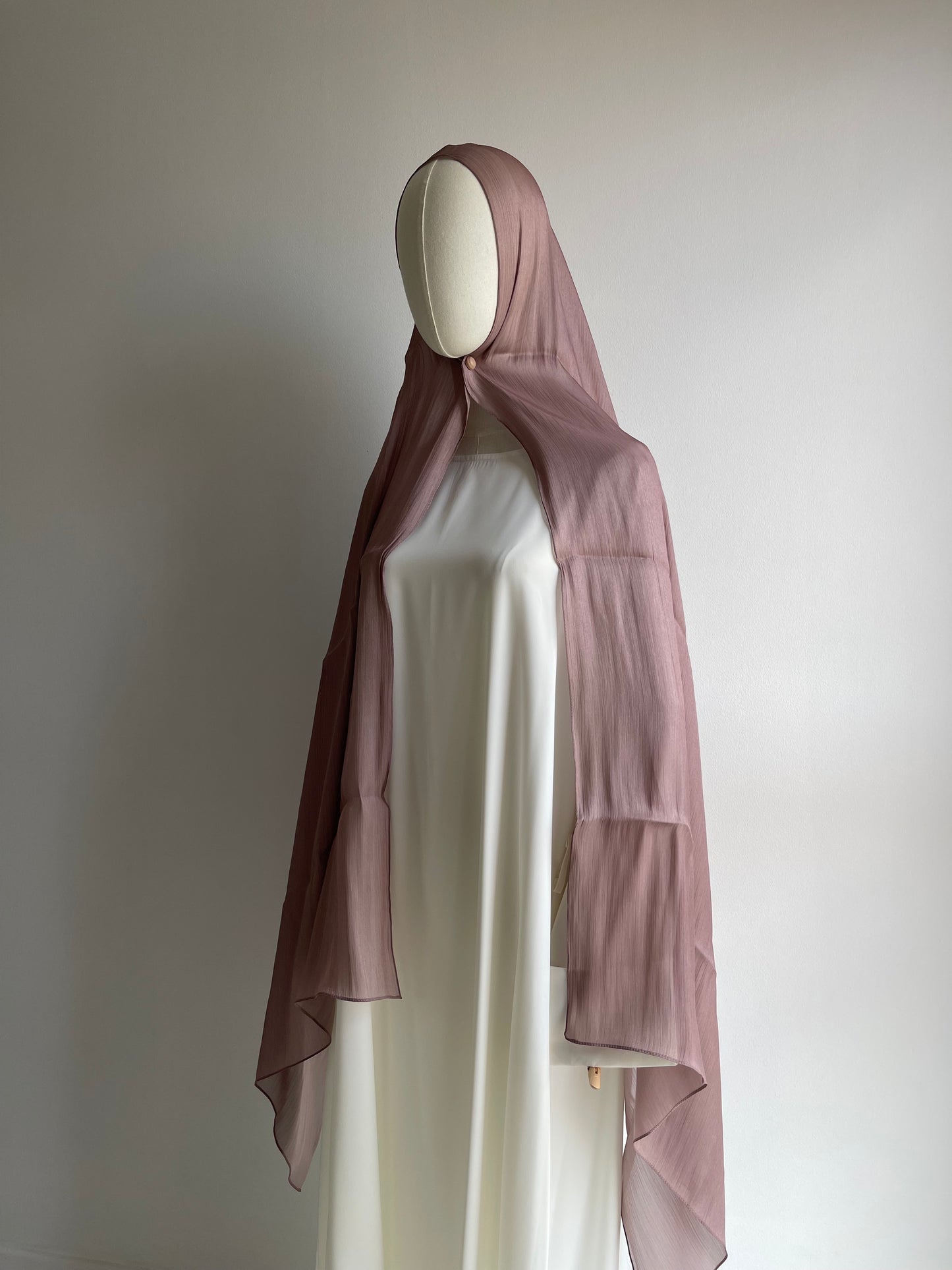 Hijab en organza classique