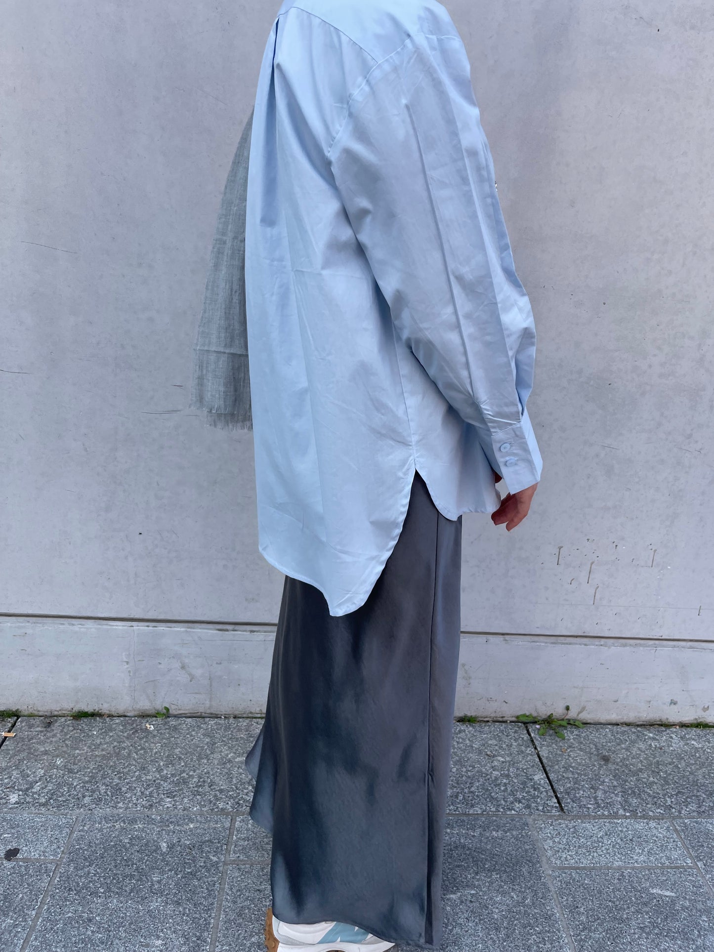 Chemise en coton perlée