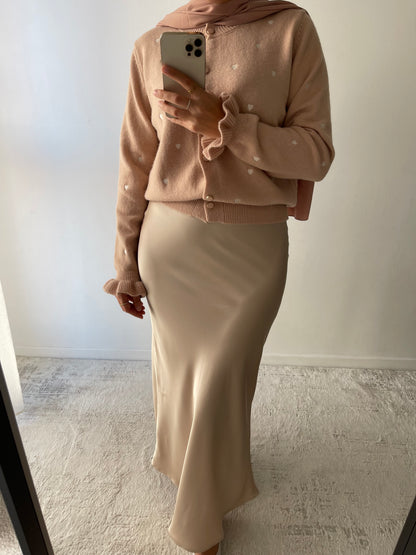Jupe en satin