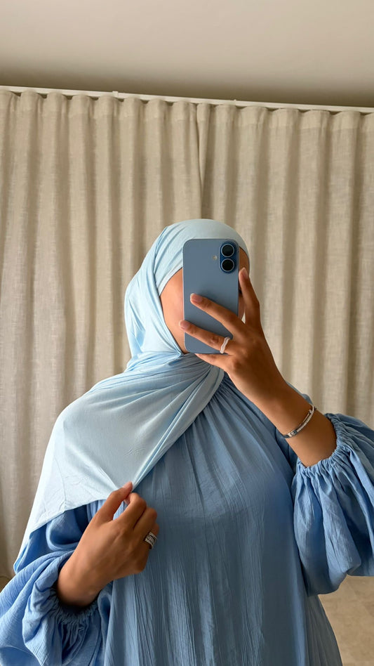 Foulard jersey pastel