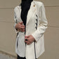 Blazer à lacet