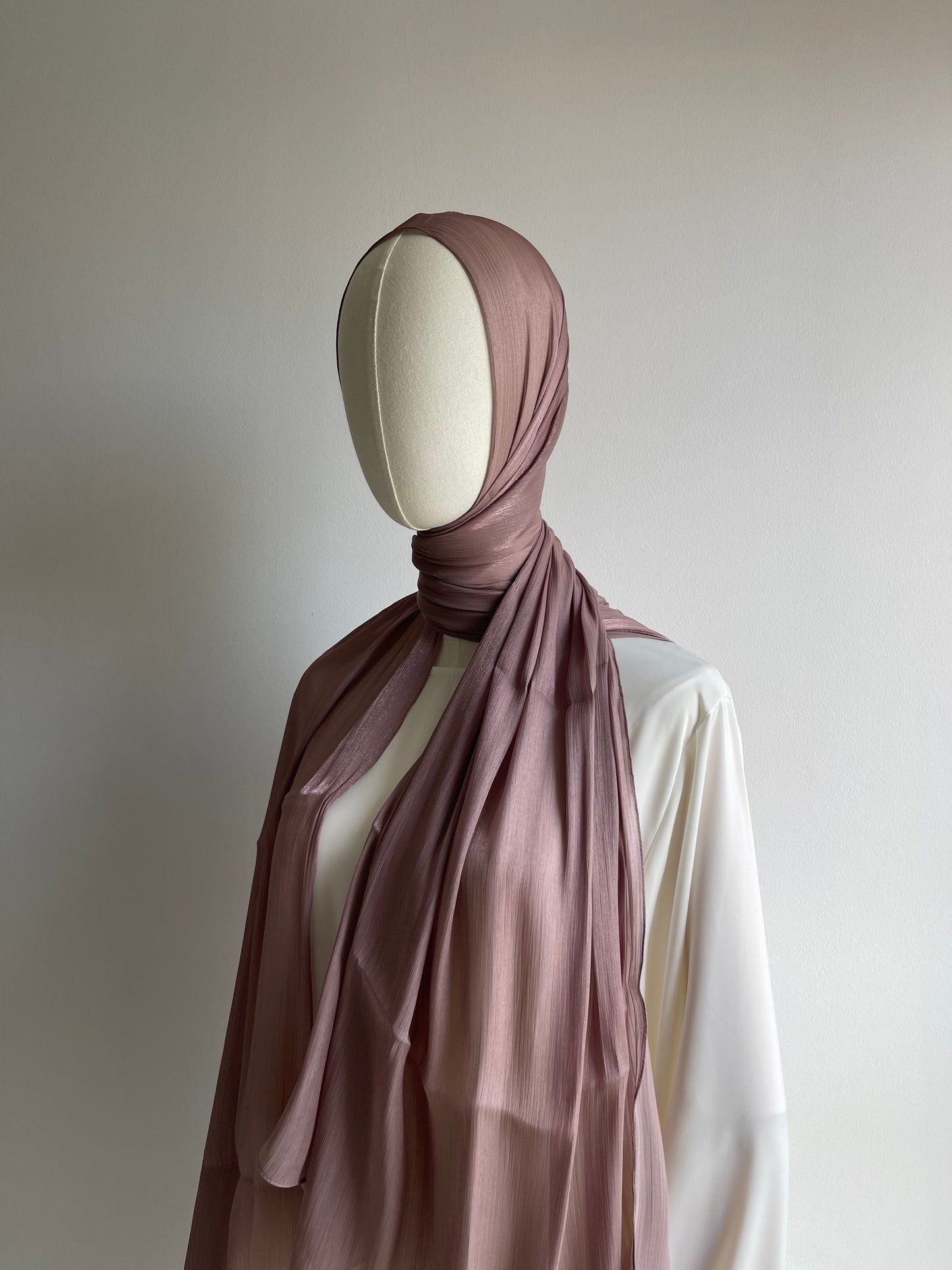 Hijab en organza classique