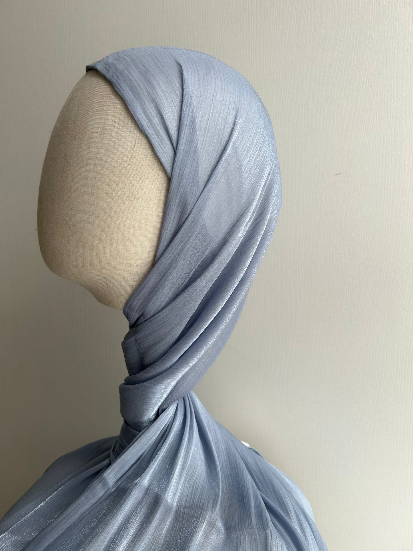 Hijab Bonnet intégré Organza