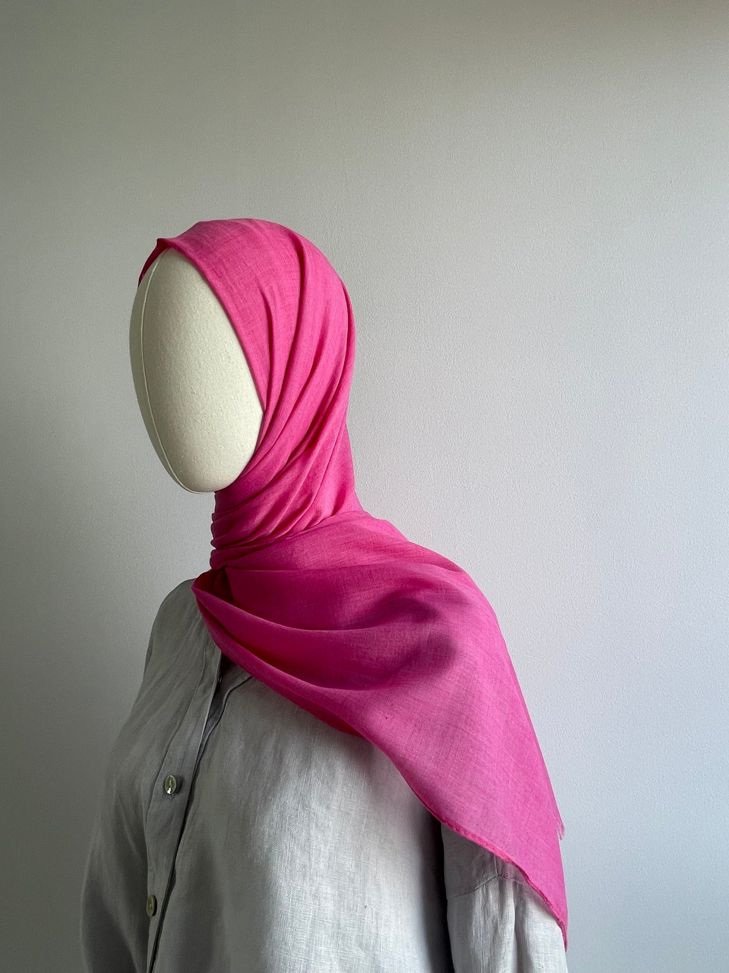 Hijab effet lin