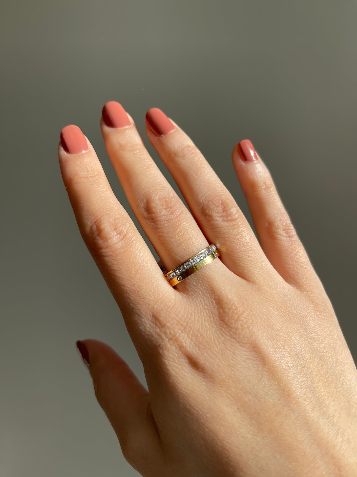 Bague acier inoxydable