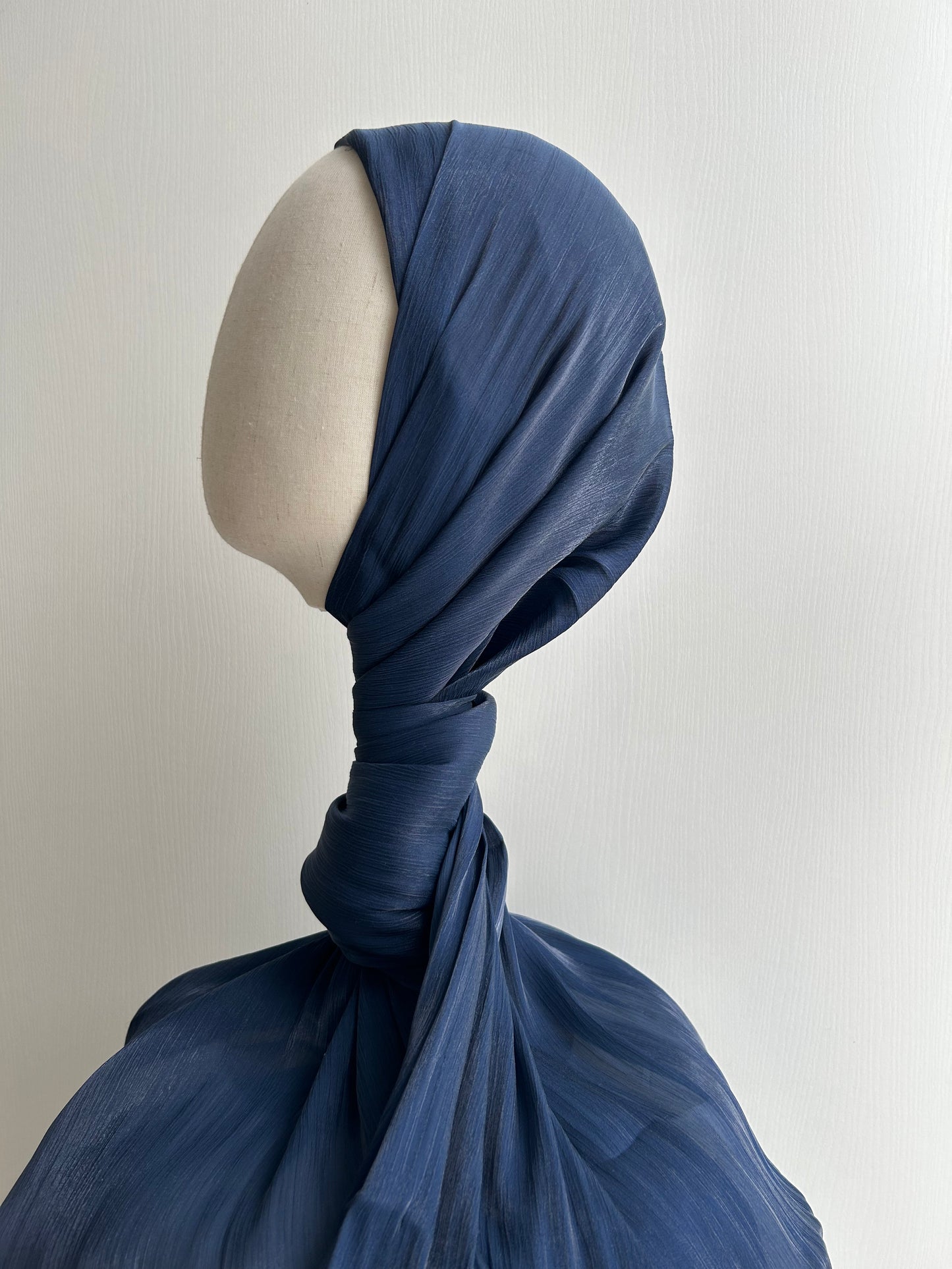 Hijab Bonnet intégré Organza