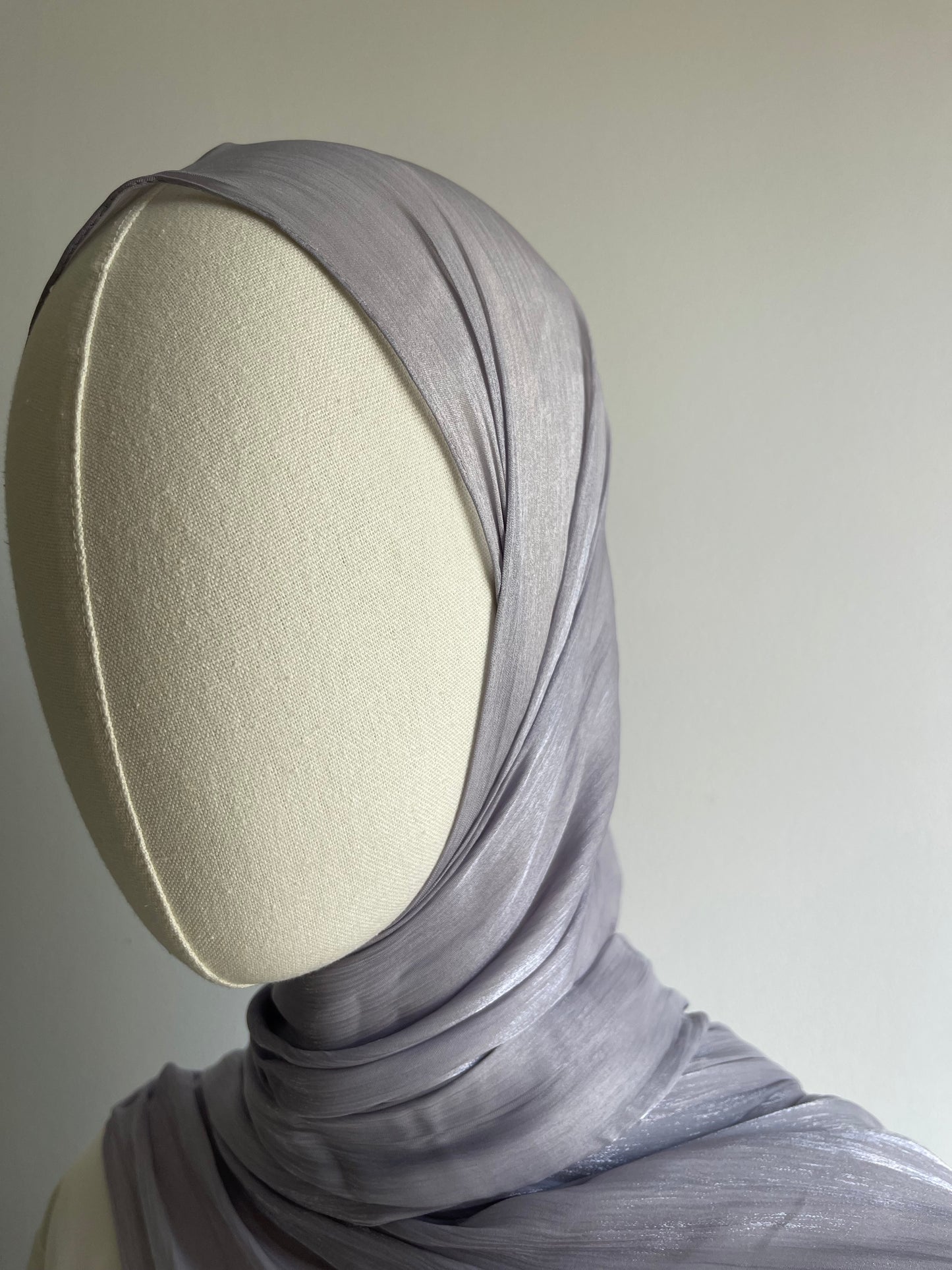 Hijab en organza classique