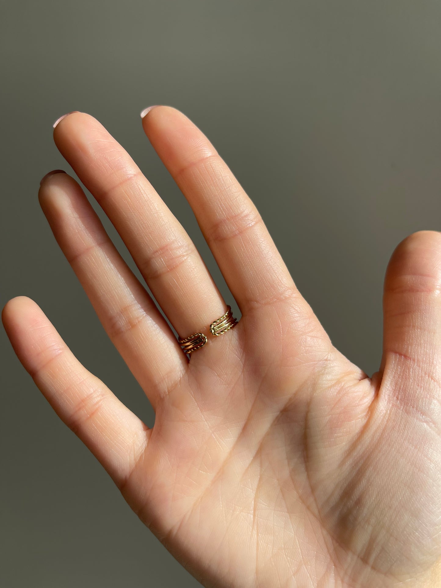 Bague en acier inoxydable