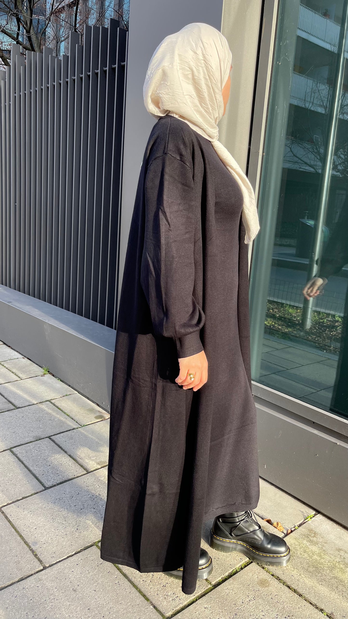 Ensemble en maille robe/gilet