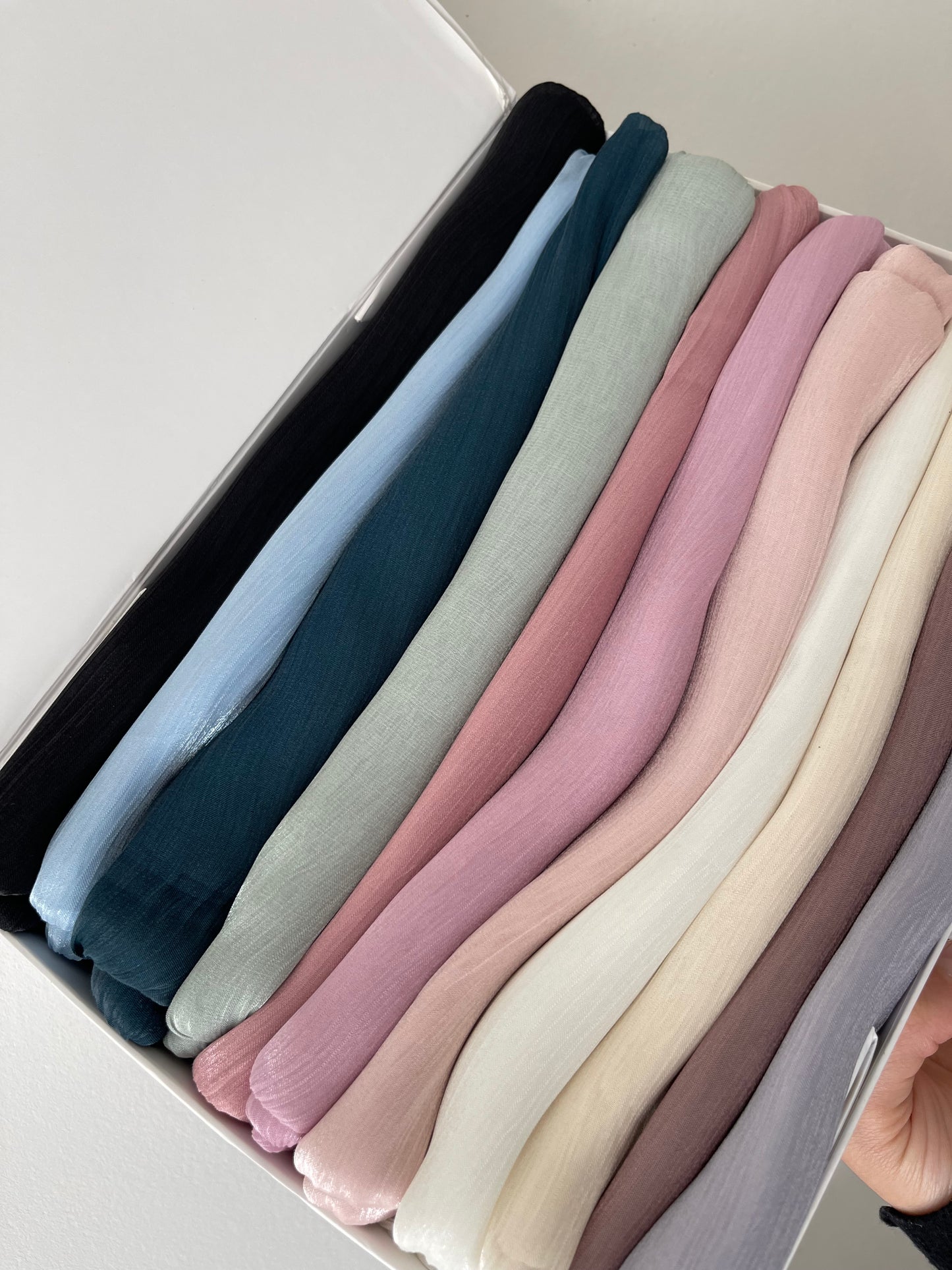 Hijab en organza classique