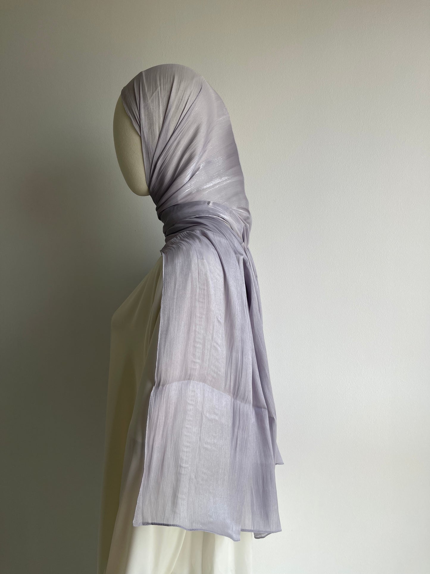 Hijab en organza classique