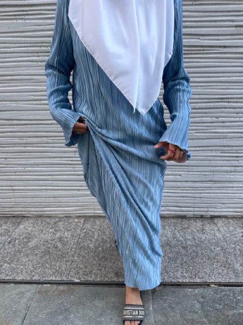 Robe plissée