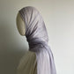 Hijab organza bonnet intégré