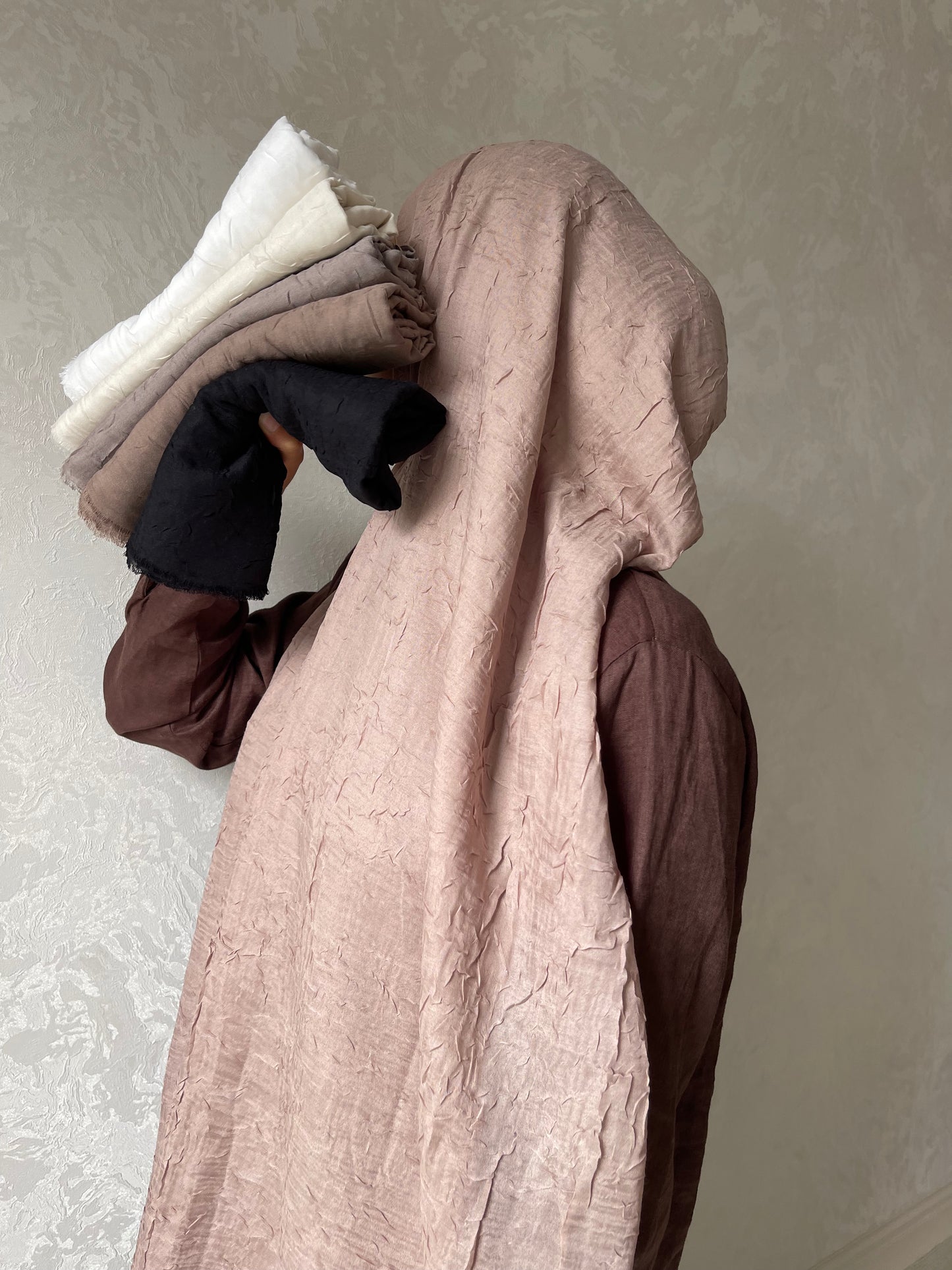 Hijabs froissés