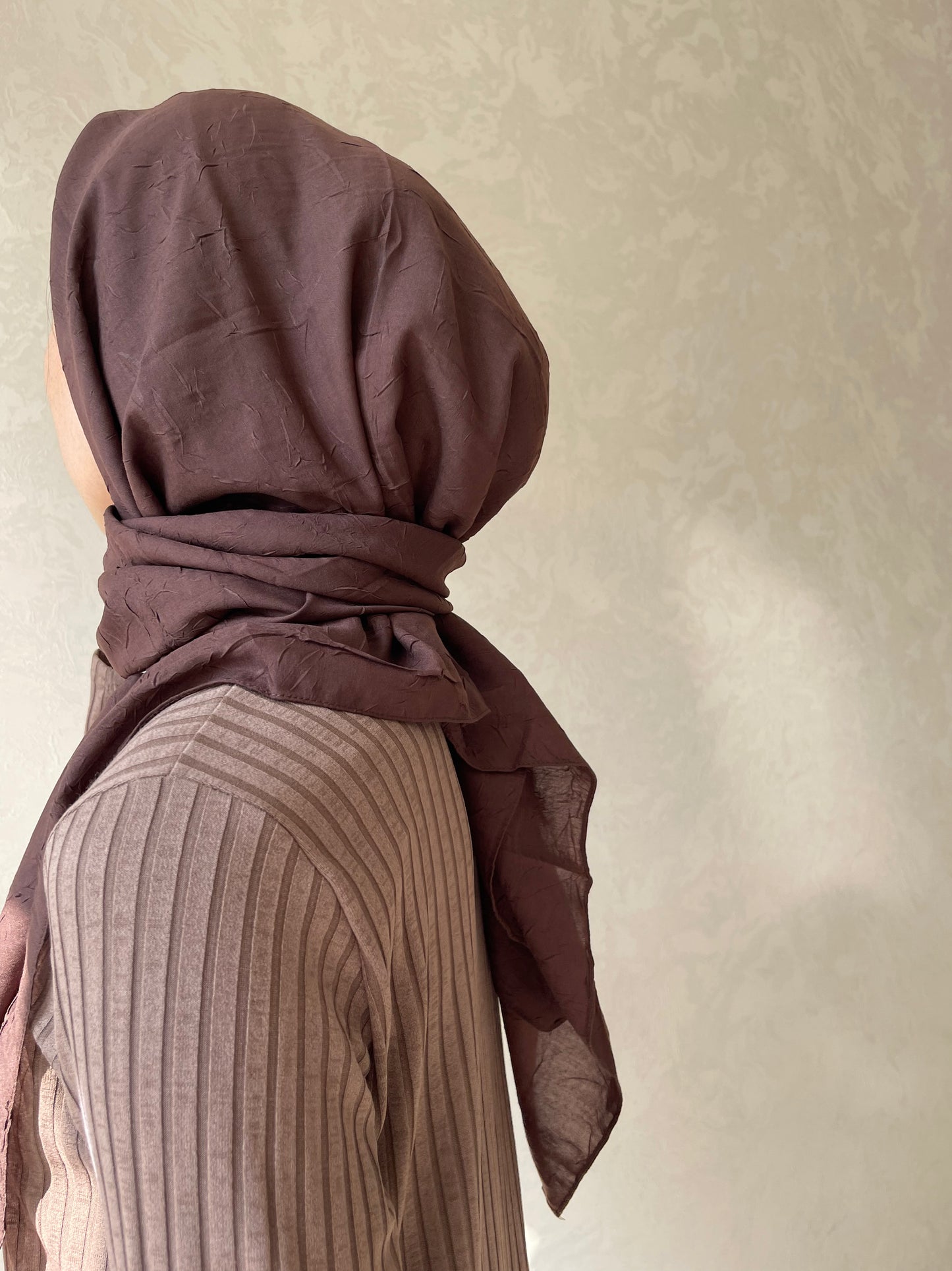 Hijabs froissés carrés