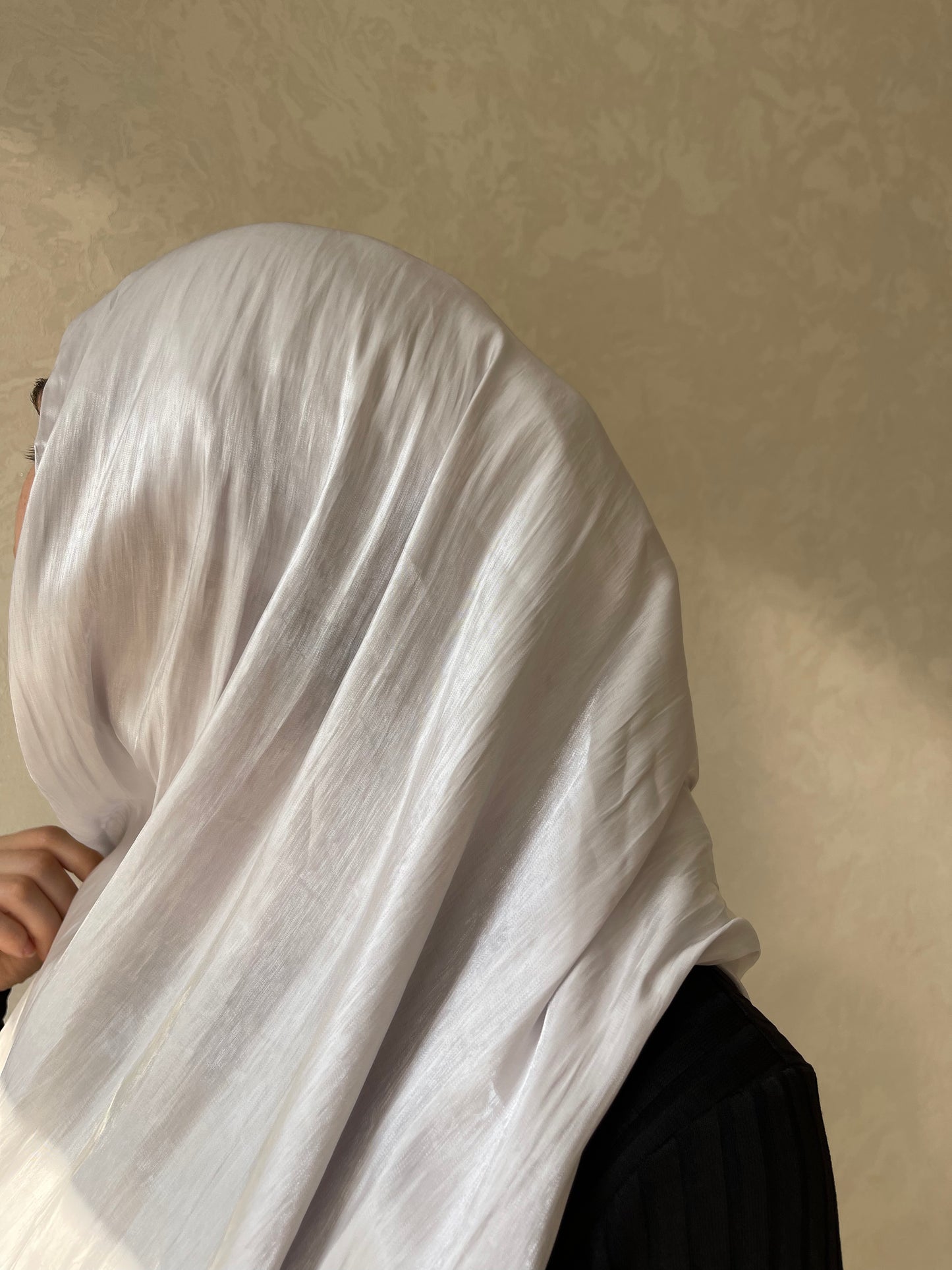 Hijab Bonnet intégré Organza